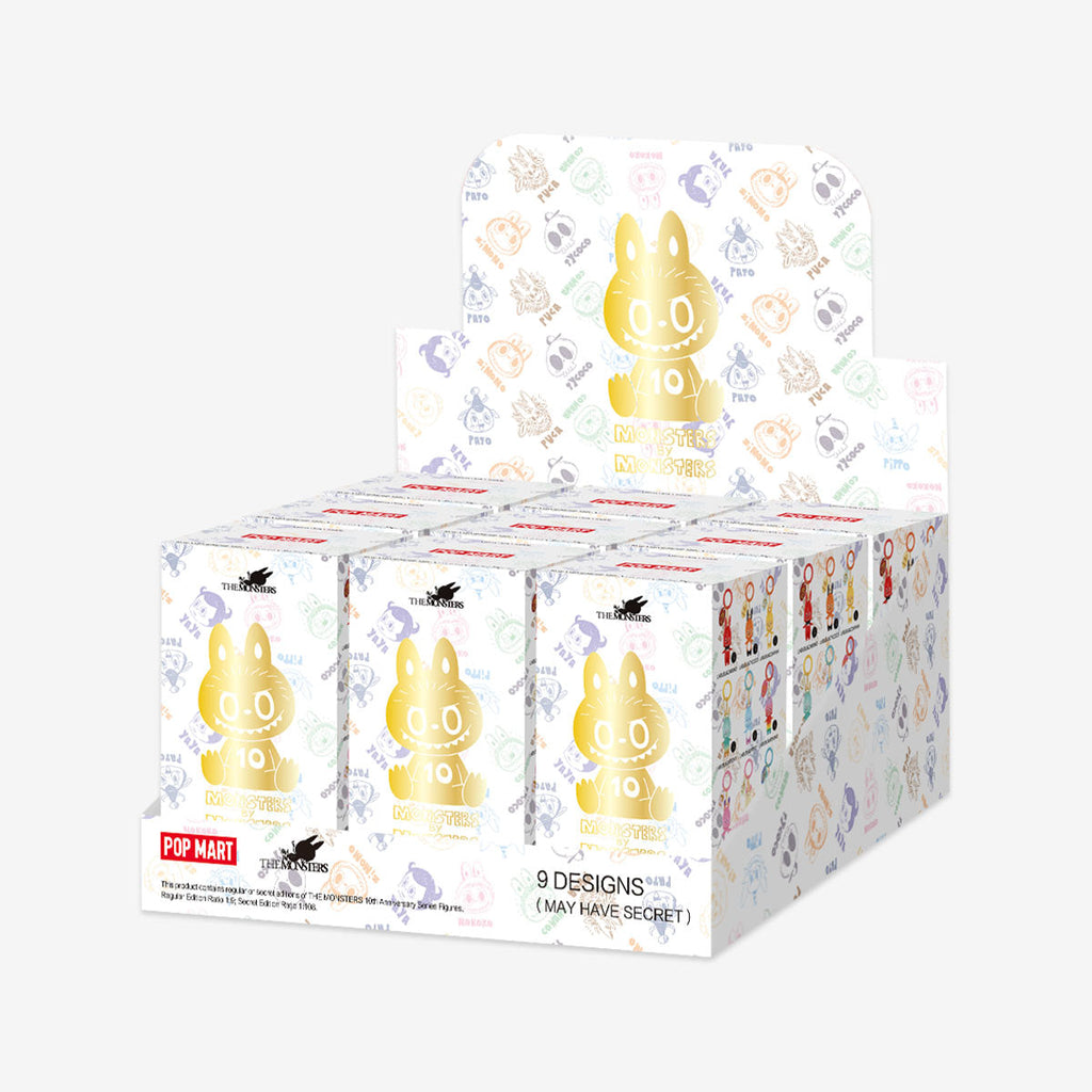 THE MONSTERS 10th Anniversary Series Figures Blind Box