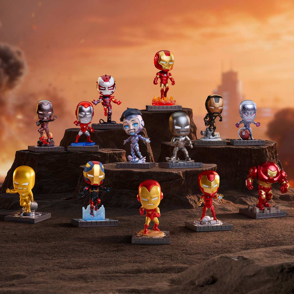 Marvel Iron Man: A Journey Through Armors Series Figures Blind Box