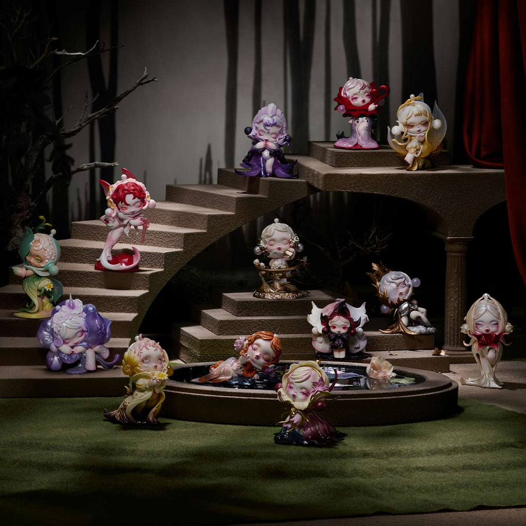 SKULLPANDA Petals in Four Acts Series Figures Blind Box