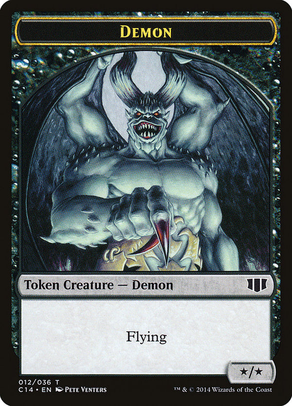 Demon (C14-012) - Commander 2014 Tokens