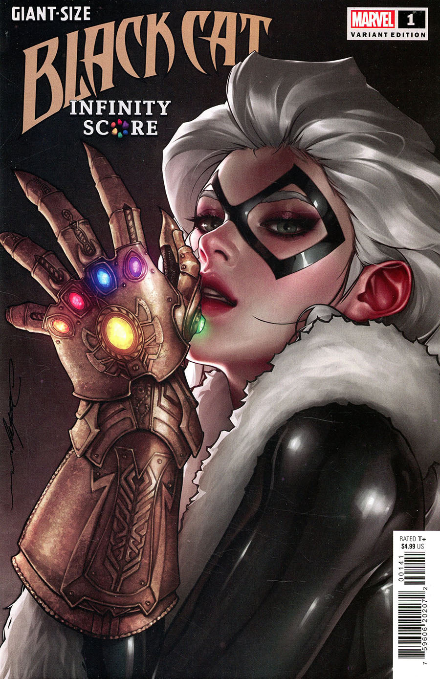 GIANT-SIZE BLACK CAT INFINITY SCORE #1 JEEHYUNG LEE VAR (12/08/2021) Main image