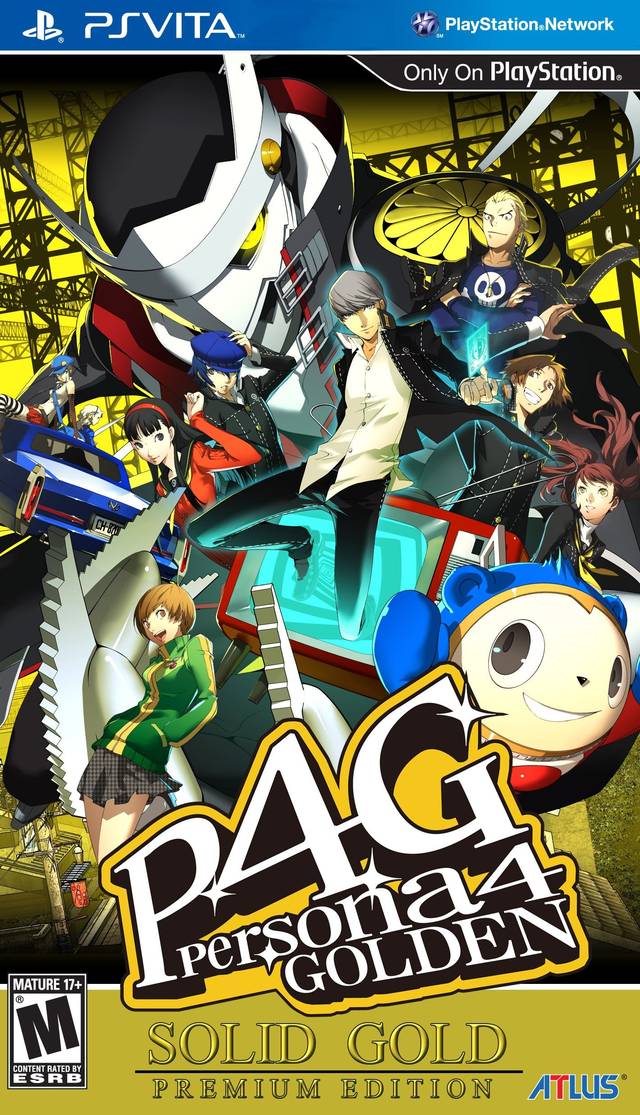 Persona 4 Golden Solid Gold Premium Edition (Playstation Vita) Main image