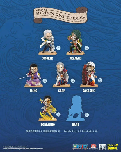 Freeny's Hidden Dissectibles: One Piece Marines Edition (1 Blind Box)