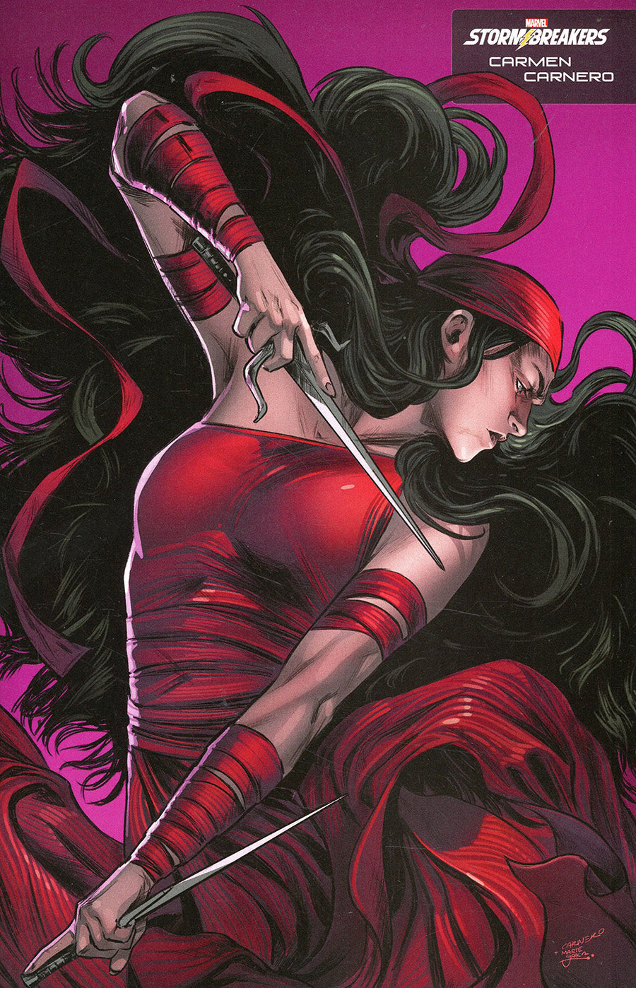 DAREDEVIL: WOMAN WITHOUT FEAR #3 CARNERO STORMBREAKERS VARIANT (03/02/2022) Main image
