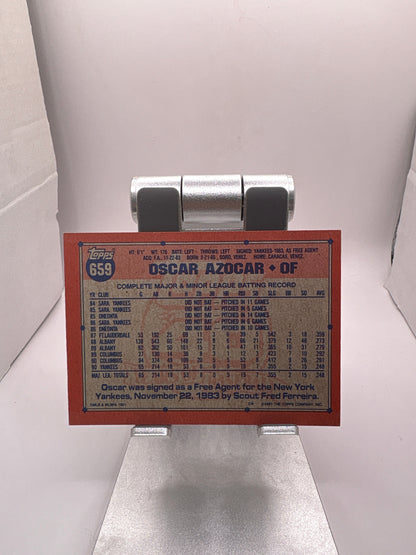 Topps Oscar Azocar
