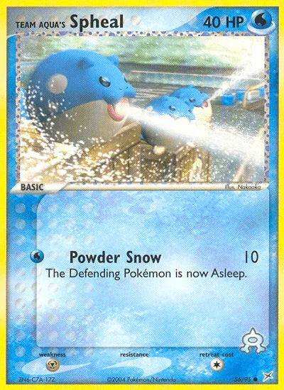 Team Aqua's Spheal (56/95) [EX: Team Magma vs Team Aqua]