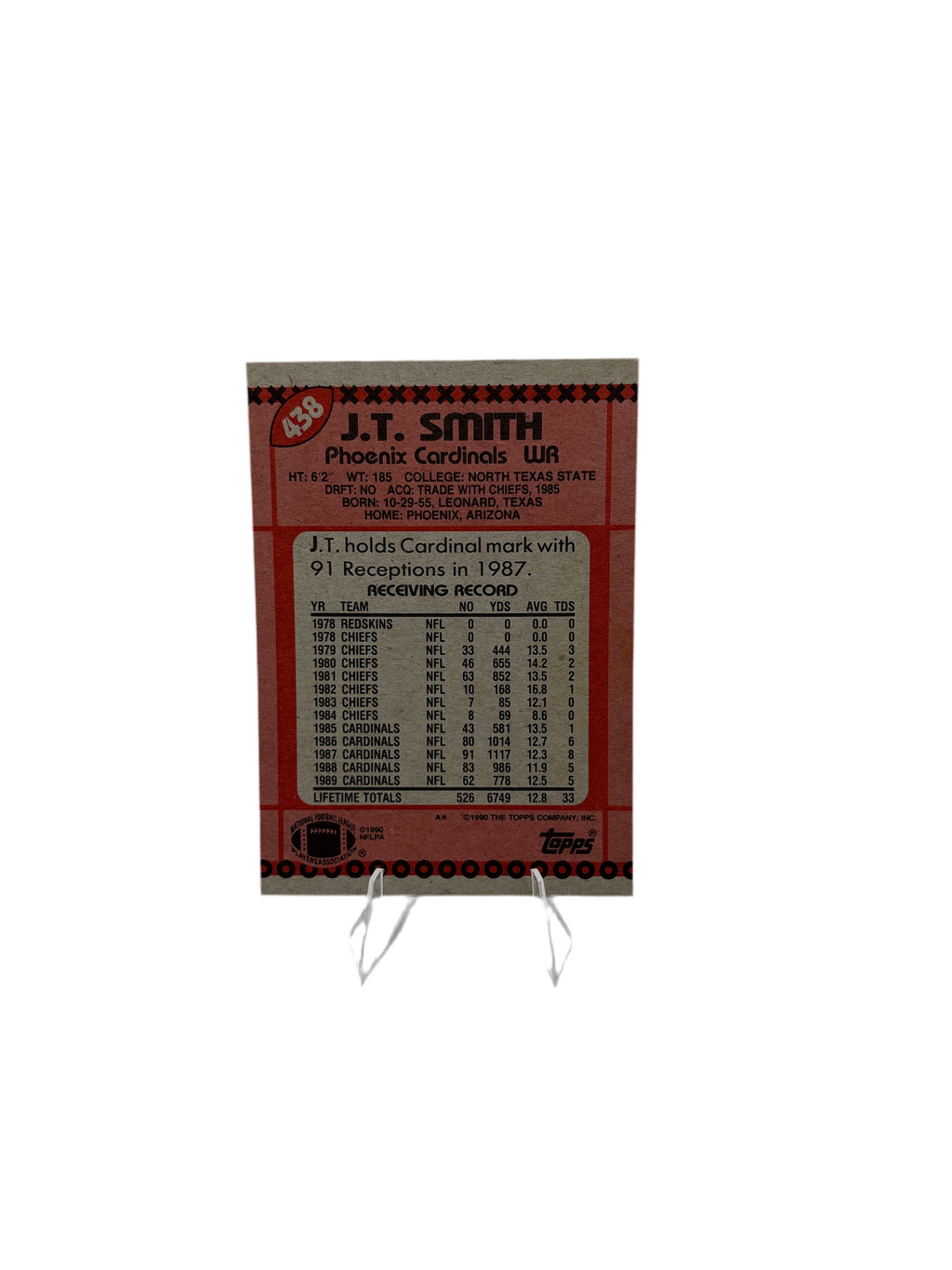 Topps J.T. Smith