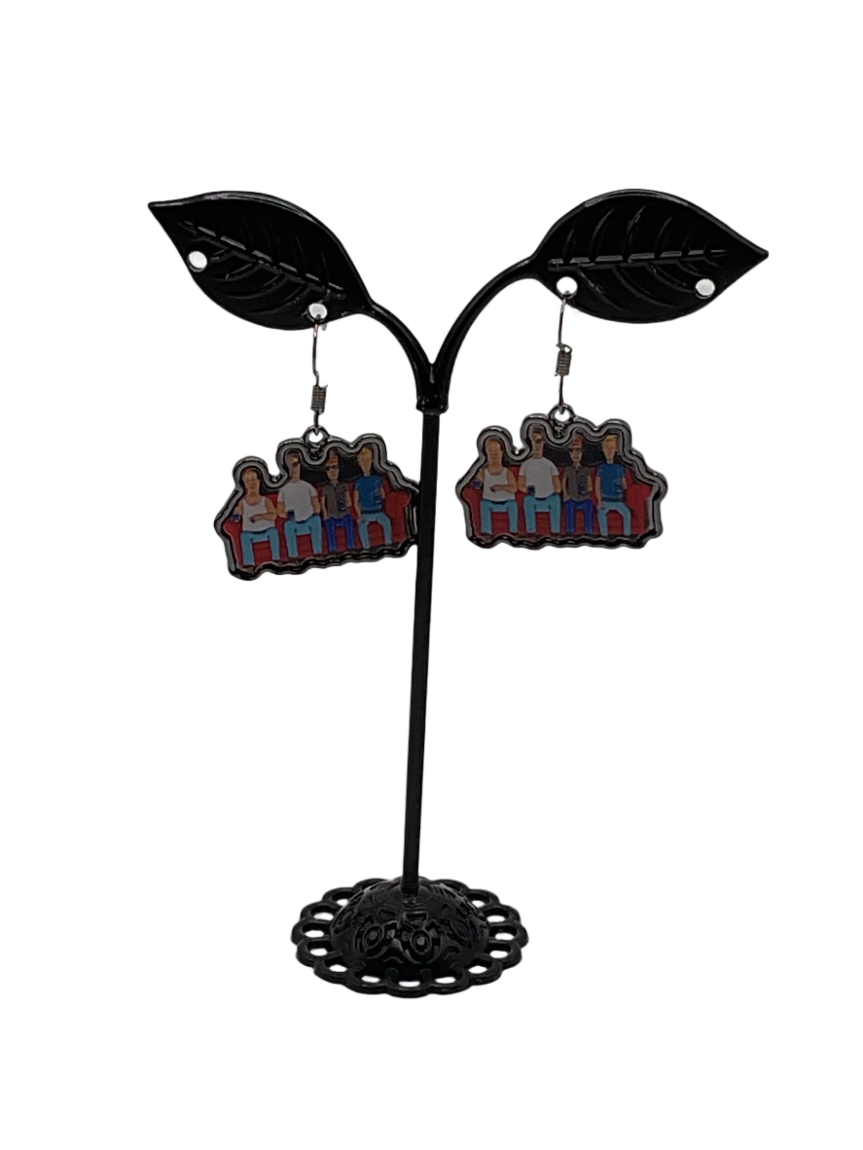 Adult cartoon Earrings Main image