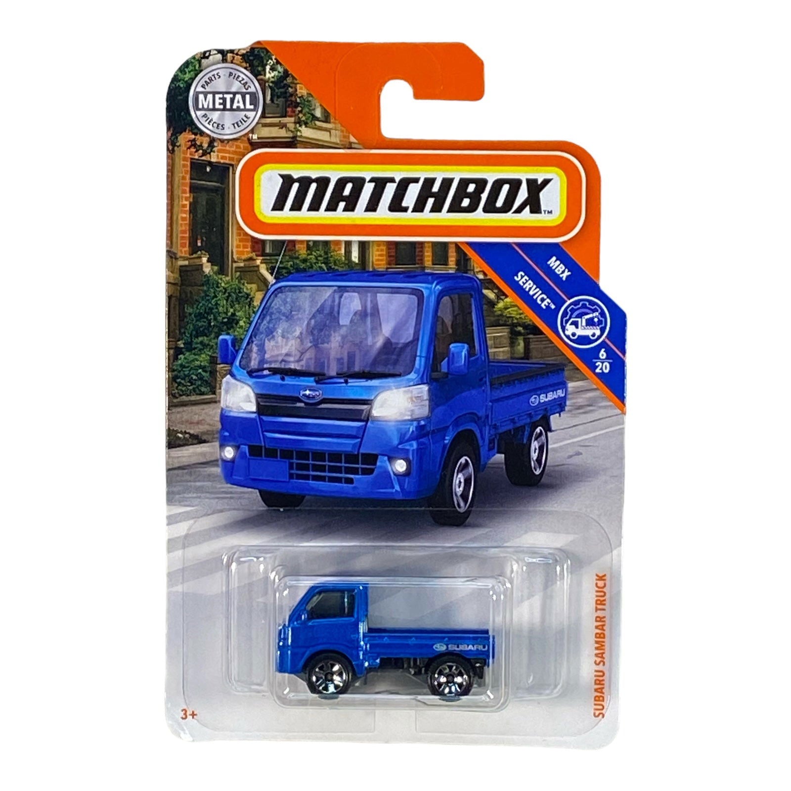 Matchbox Subaru Sambar Truck - MBX Service Series 6/20 - Collectors World Toys