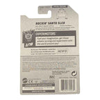 Hot Wheels Rockin' Santa Sled - Silver & Gold - Experimotors Series 2/20 -