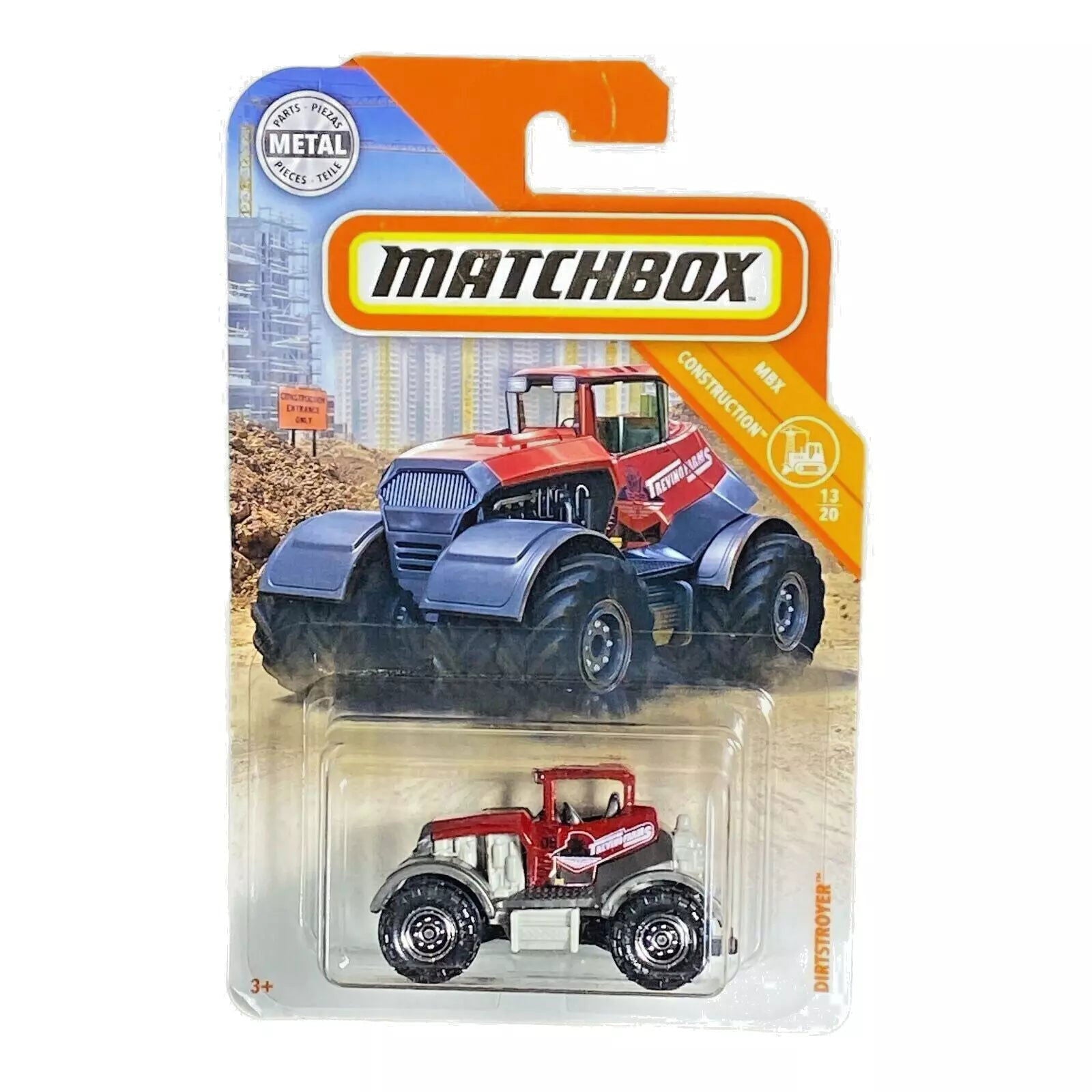 Matchbox Dirtstroyer - Matchbox MBX Construction Series 13/20 - Collectors World Toys