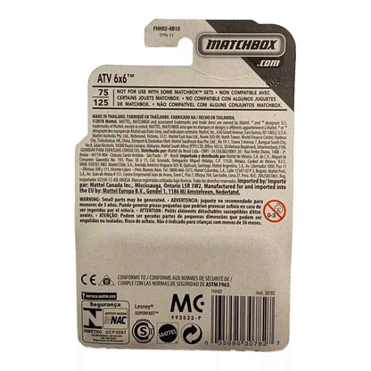 Matchbox ATV 6x6 - MBX Off-Road Series 3/20