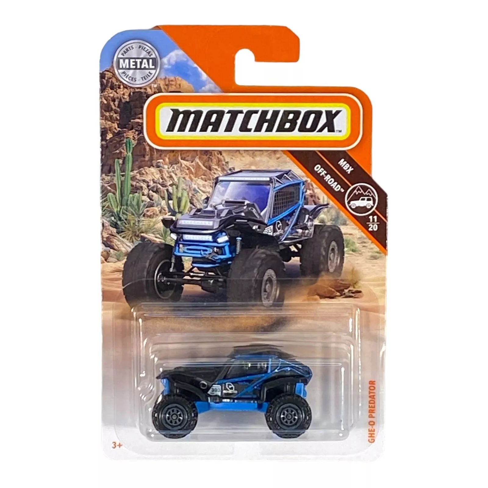 Matchbox GHE-O Predator - Matchbox Off-Road Series 11/20 - Collectors World Toys