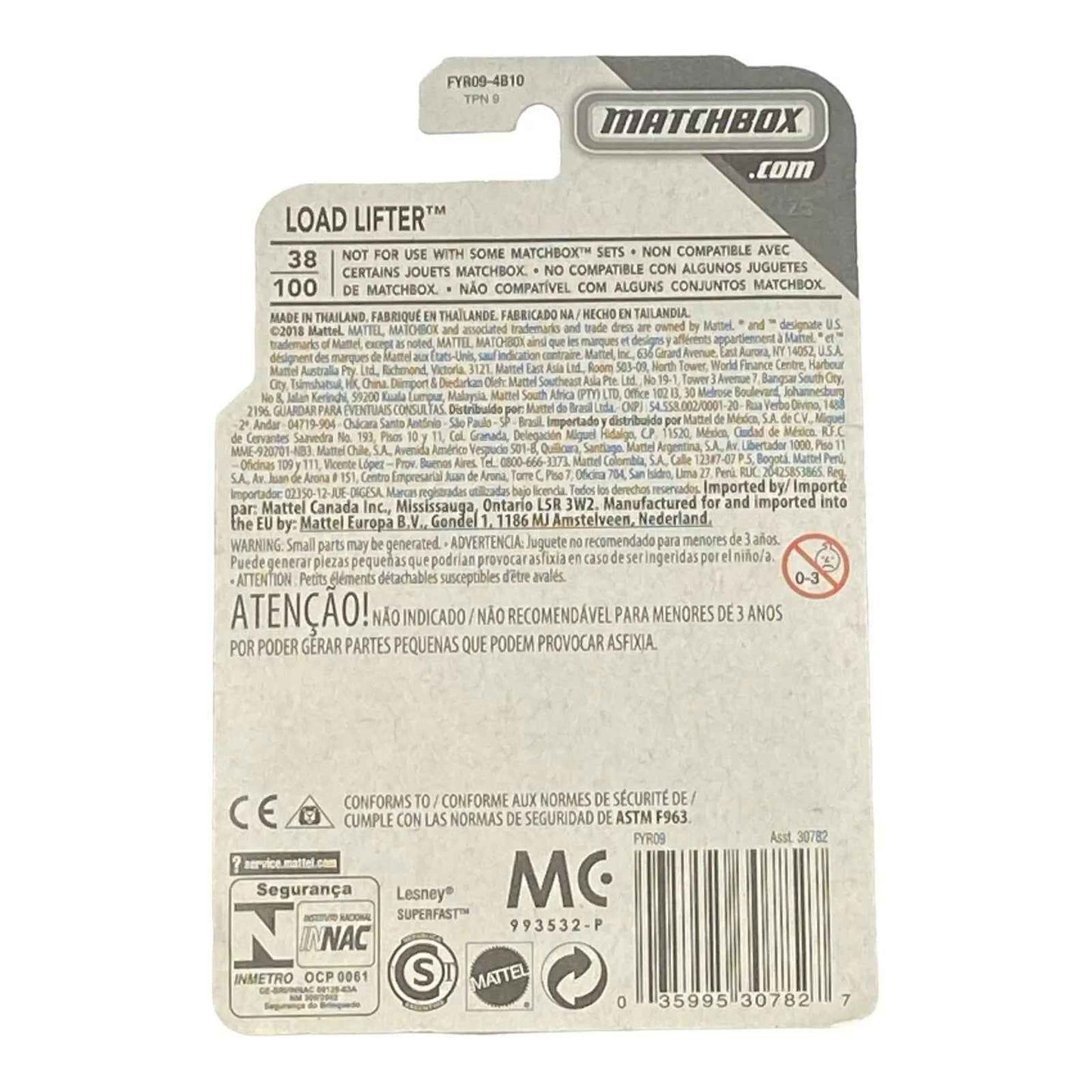 Matchbox Load lifter - Matchbox Construction Series 12/20