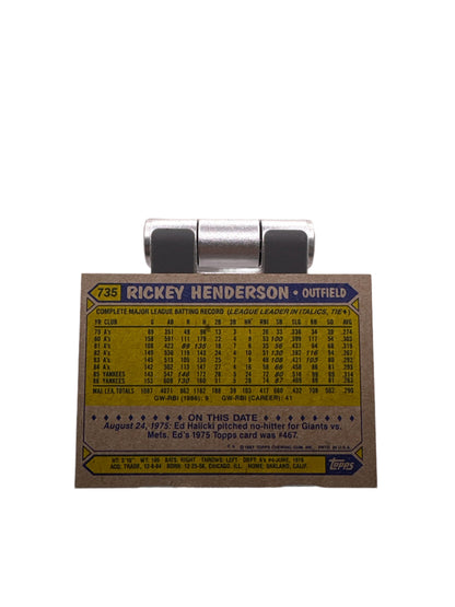 Topps Rickey Henderson