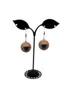 Closing Eye ball earrings