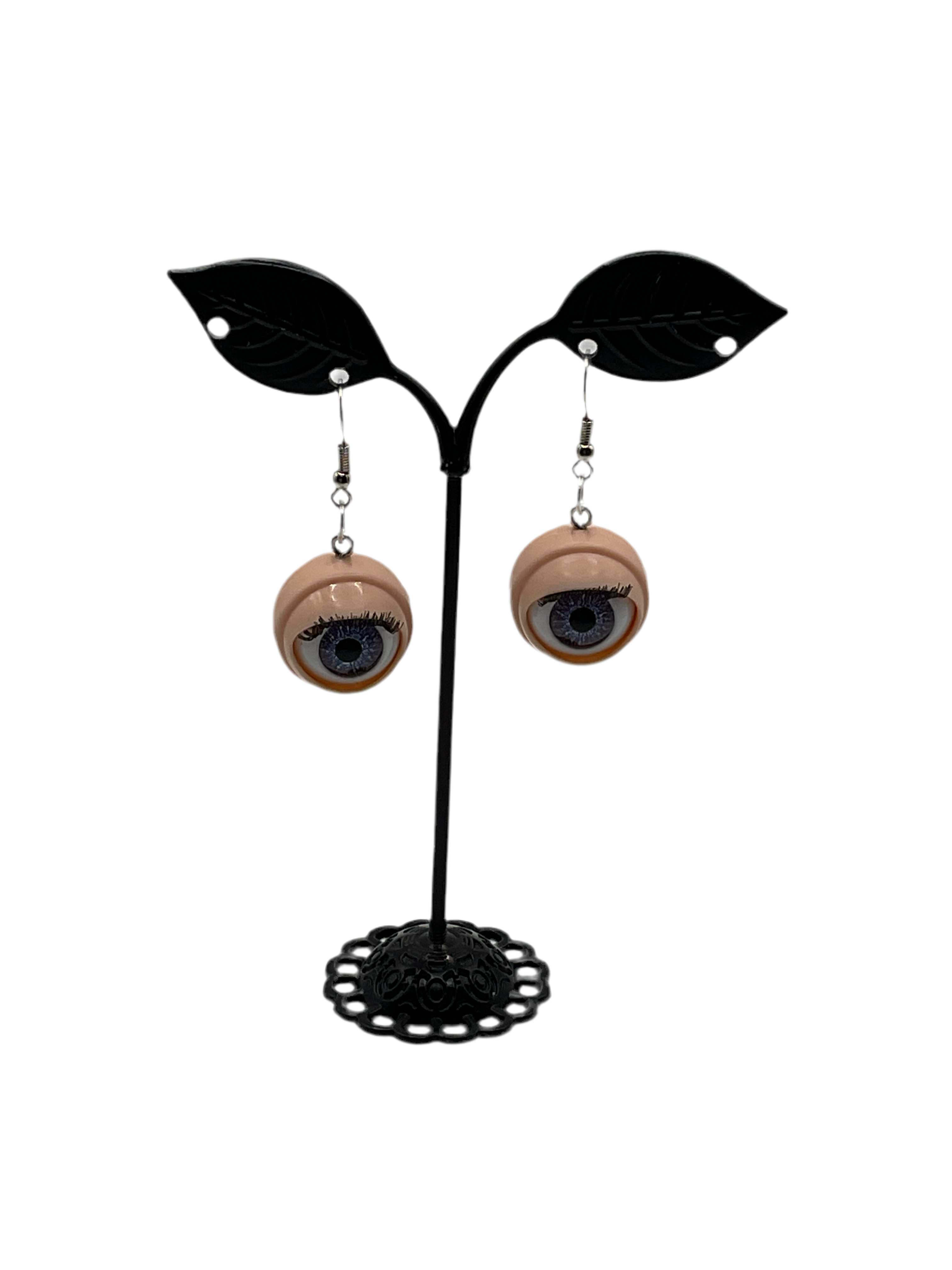 Closing Eye ball earrings