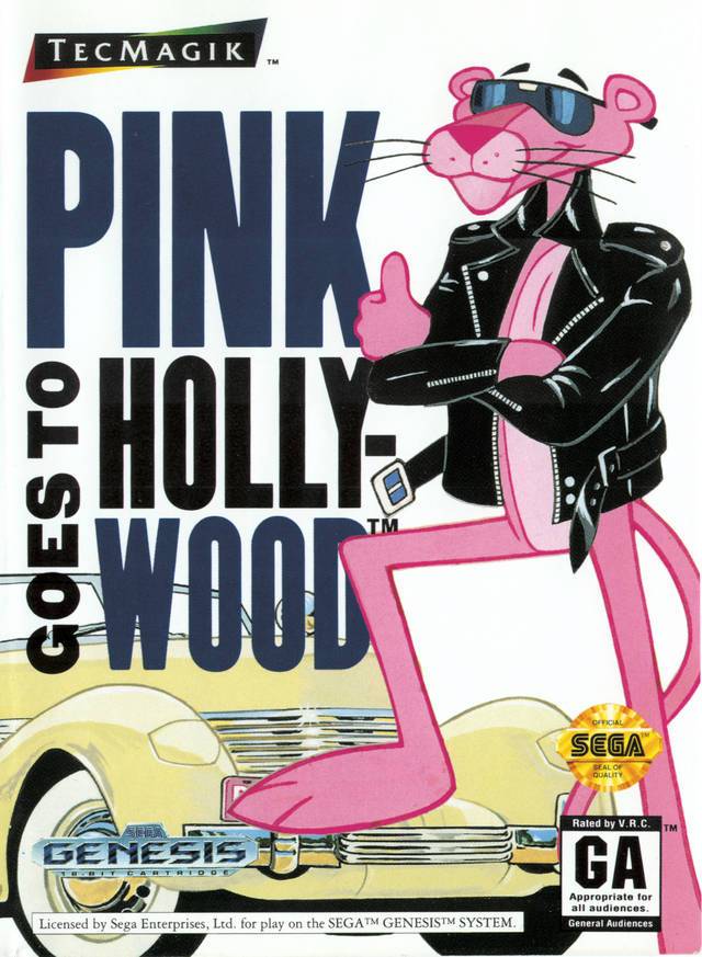 Pink Panther Goes to Hollywood (Sega Genesis) Main image