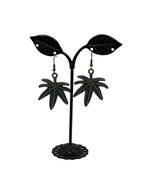 Weed earrings