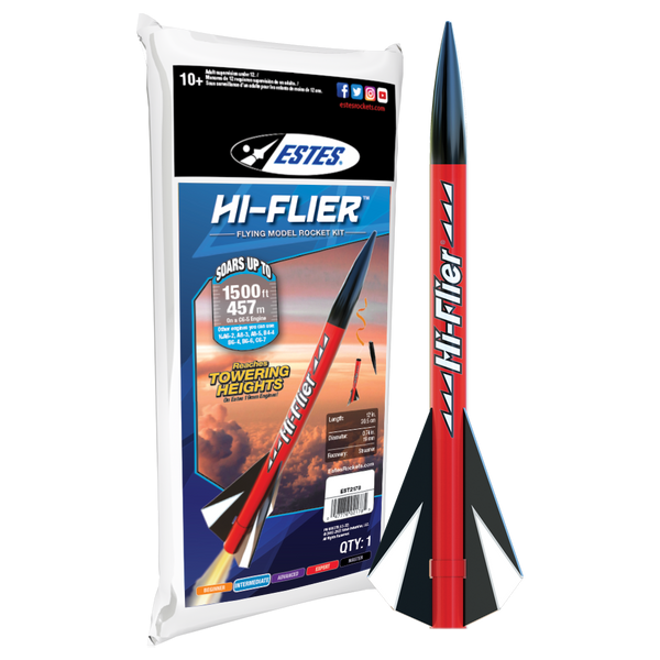 Estes Rockets - Hi-Flier Model Rocket Kit, Skill Level 1