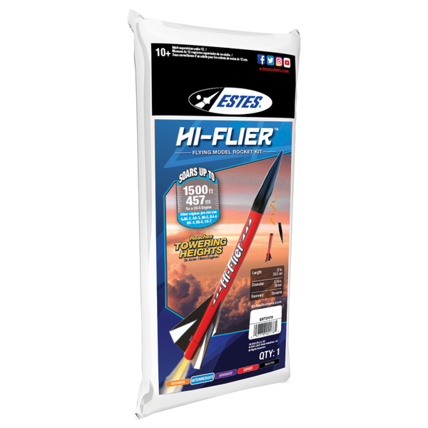 Estes Rockets - Hi-Flier Model Rocket Kit, Skill Level 1