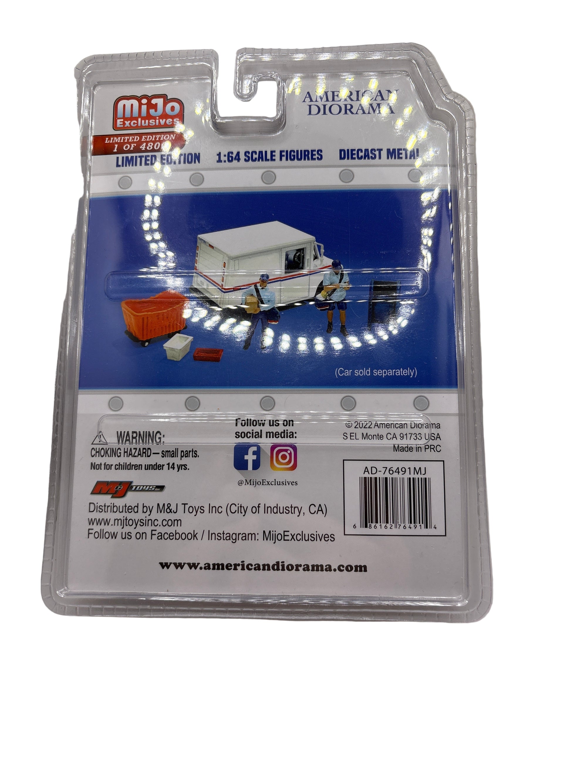 American Diorama Mail Service Diecast