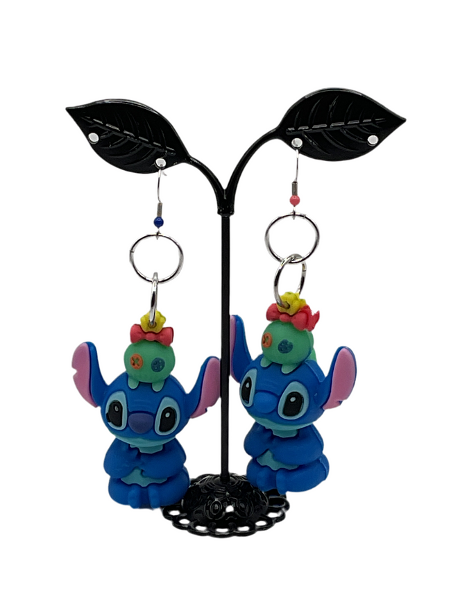 Stitch Earrings Hover Image
