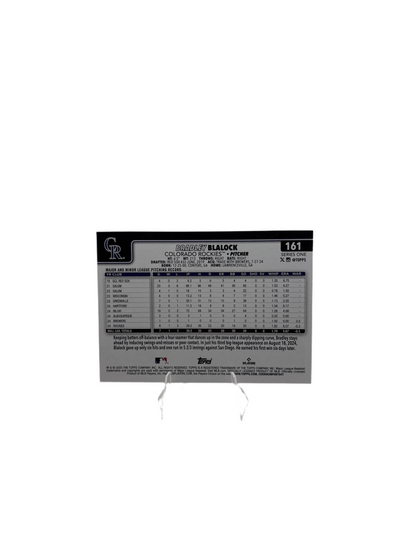 Topps Bradley Blalock