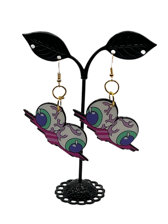 Eye ball earrings Hover Image