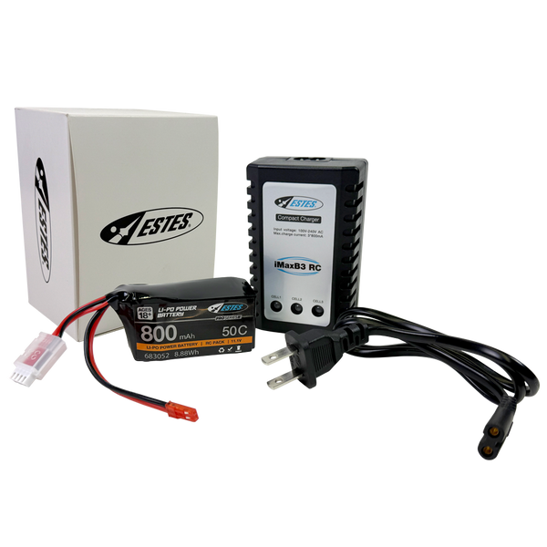 Estes Rockets - Pro Series II™ Li-Po Power Battery & Charger