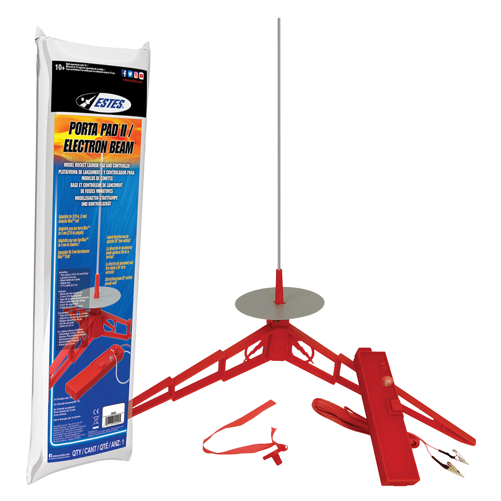 Estes Rockets - Porta-Pad® II Launch Pad and Electron Beam® Launch Controller Main image