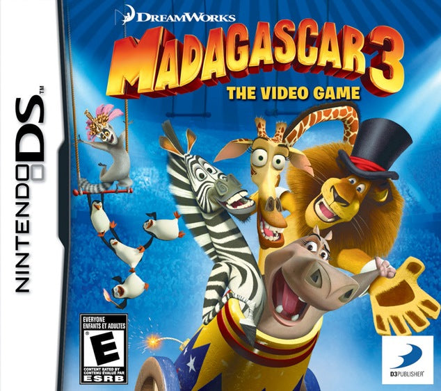 Madagascar 3: The Video Game (Nintendo DS) Main image