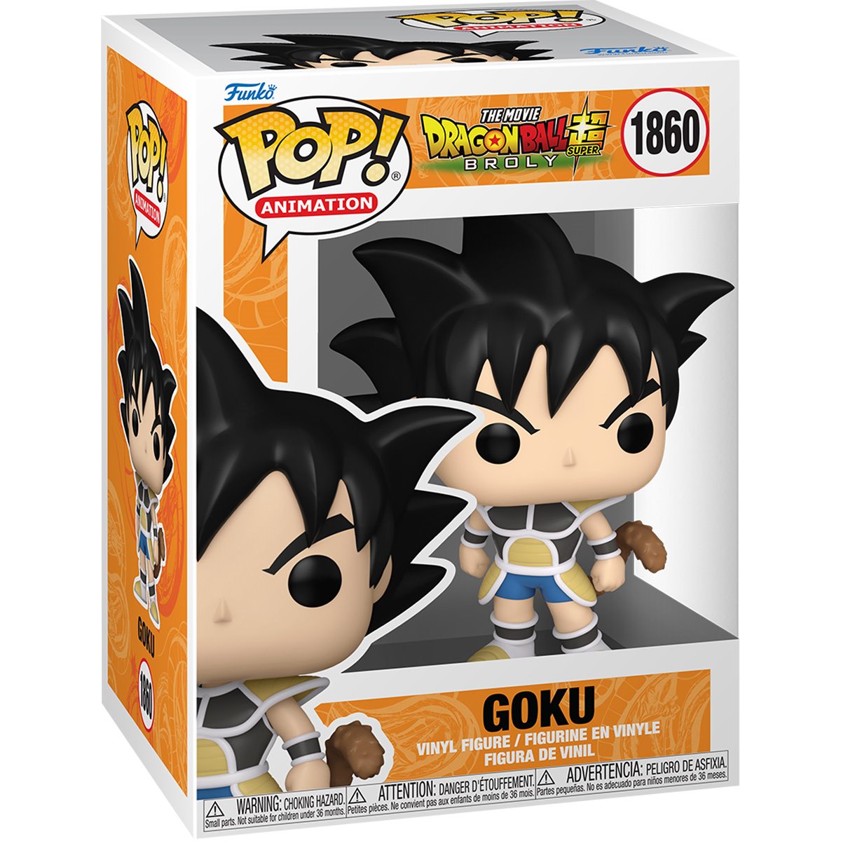 Dragon Ball Super: Broly Goku (Kid) Funko Pop! Vinyl Figure #1860 Secondary image