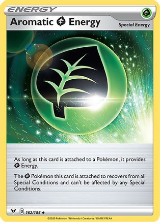 Aromatic Grass Energy 162/185 - SWSH04 Vivid Voltage Reverse Holofoil Main image