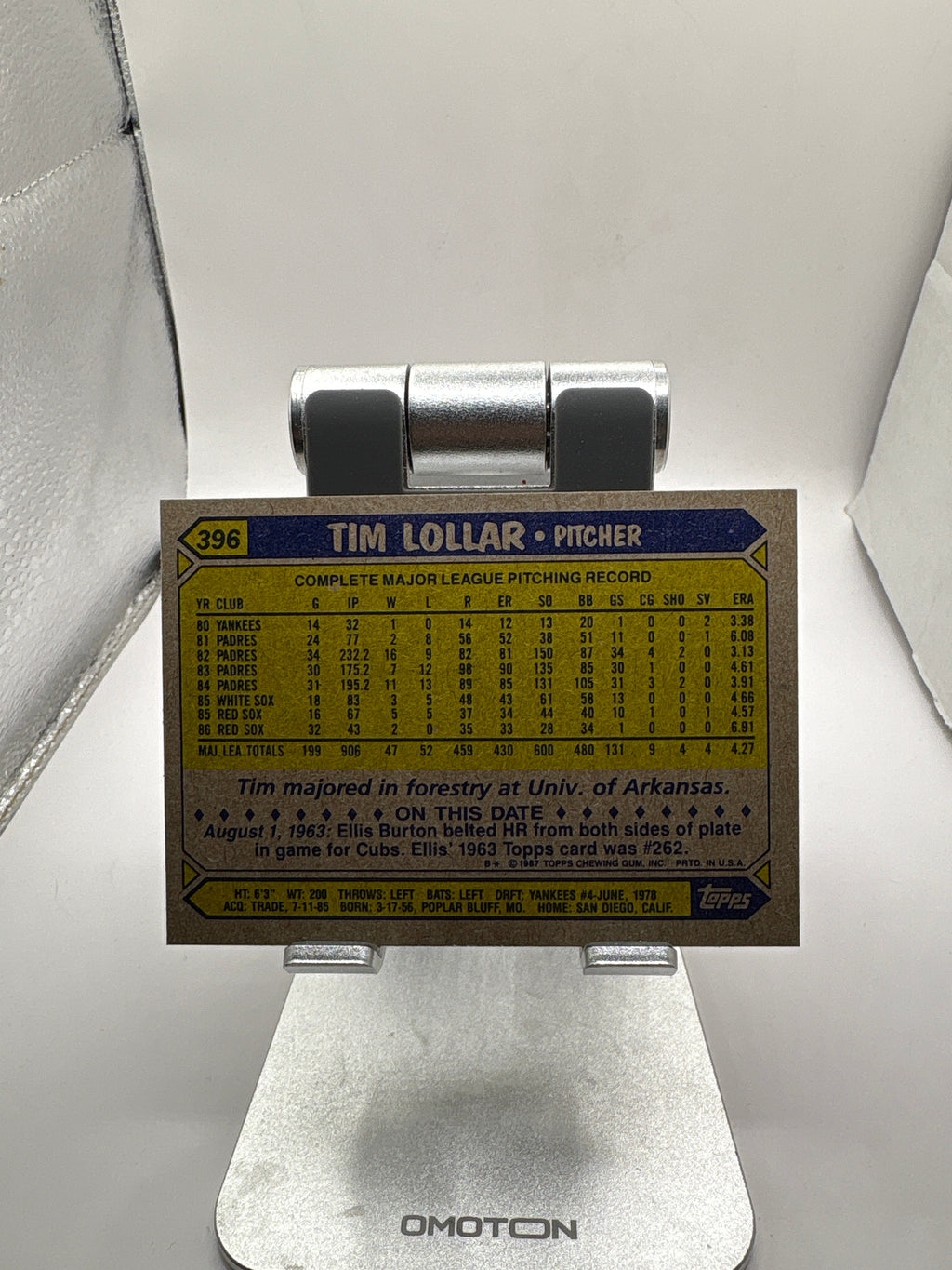 Topps Tim Lollar