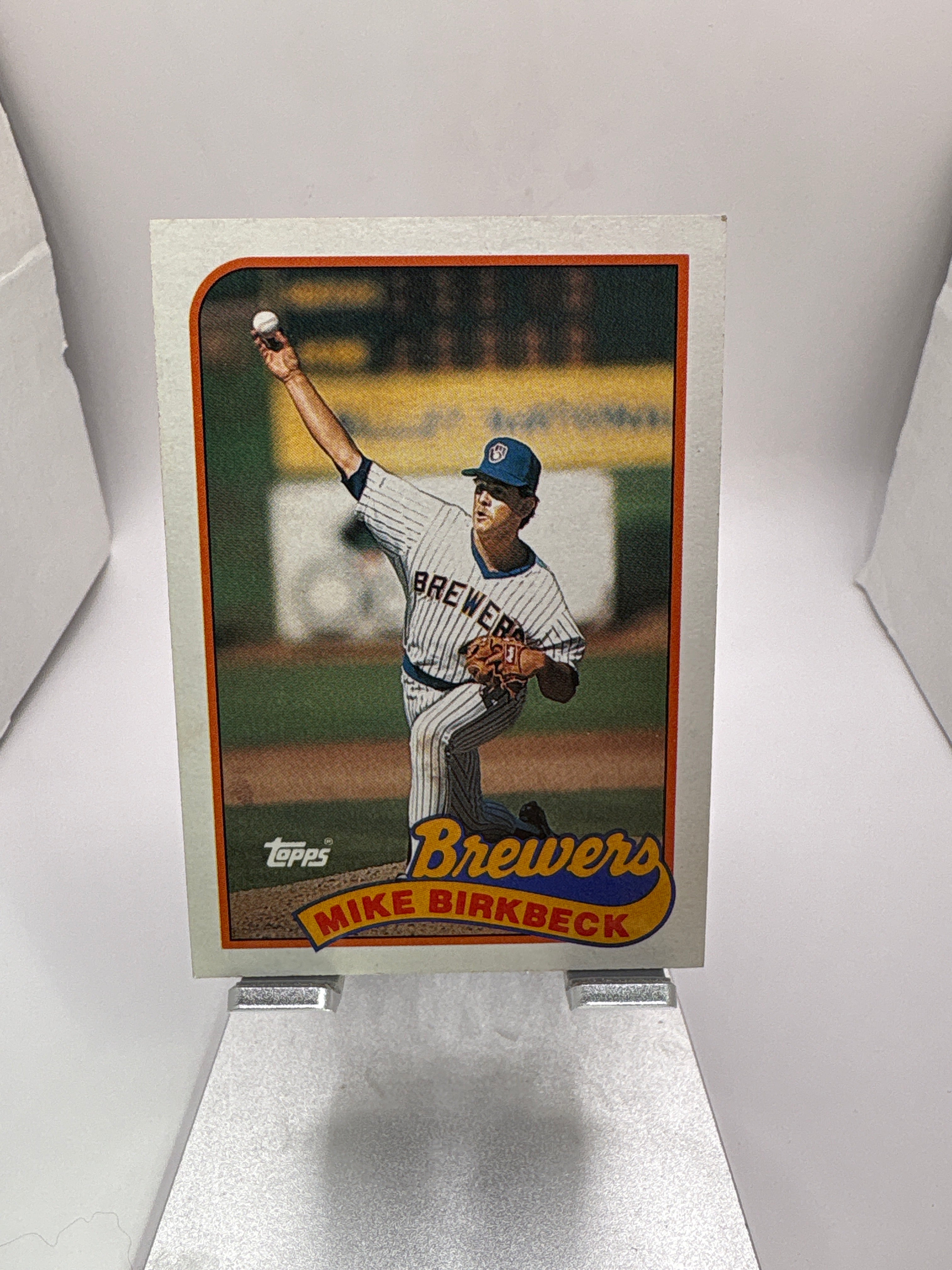 Topps Mike Birkbeck