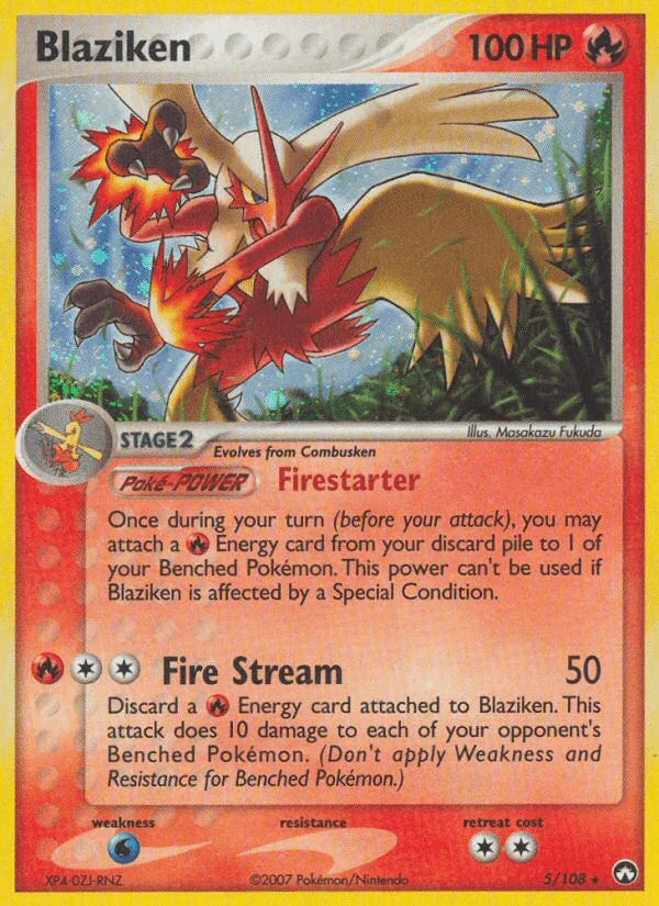 Blaziken (5/108) [EX: Power Keepers] Main image