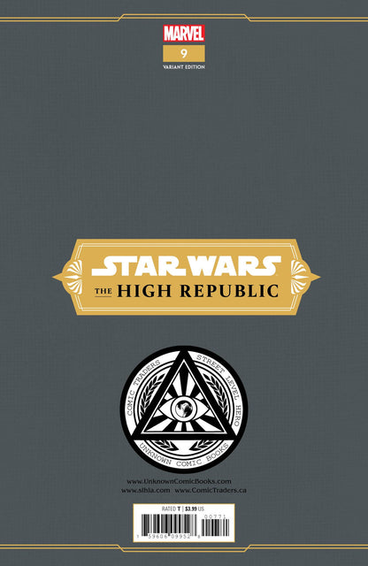 Star Wars High Republic #9 Unknown Comics Marco Turini Exclusive Var (09/01/2021) - Collectors World Toys
