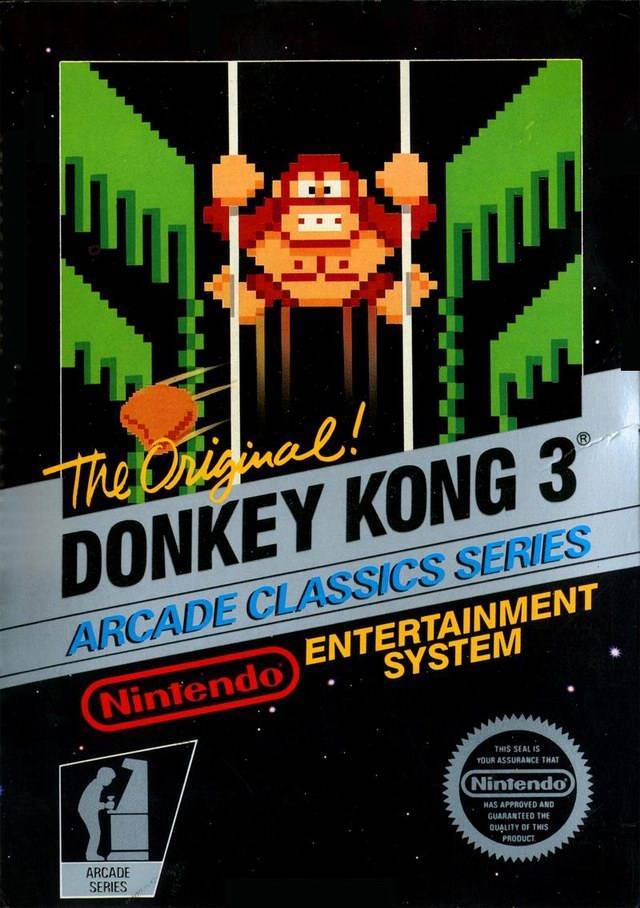 Donkey Kong 3 (Nintendo NES) Main image