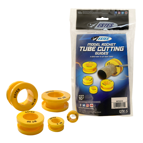 Estes - Tube Cutting Guides, for Model Rockets (5 sets)