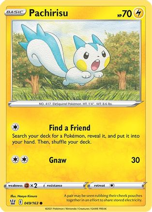 Pachirisu 049/163 - SWSH05 Battle Styles
