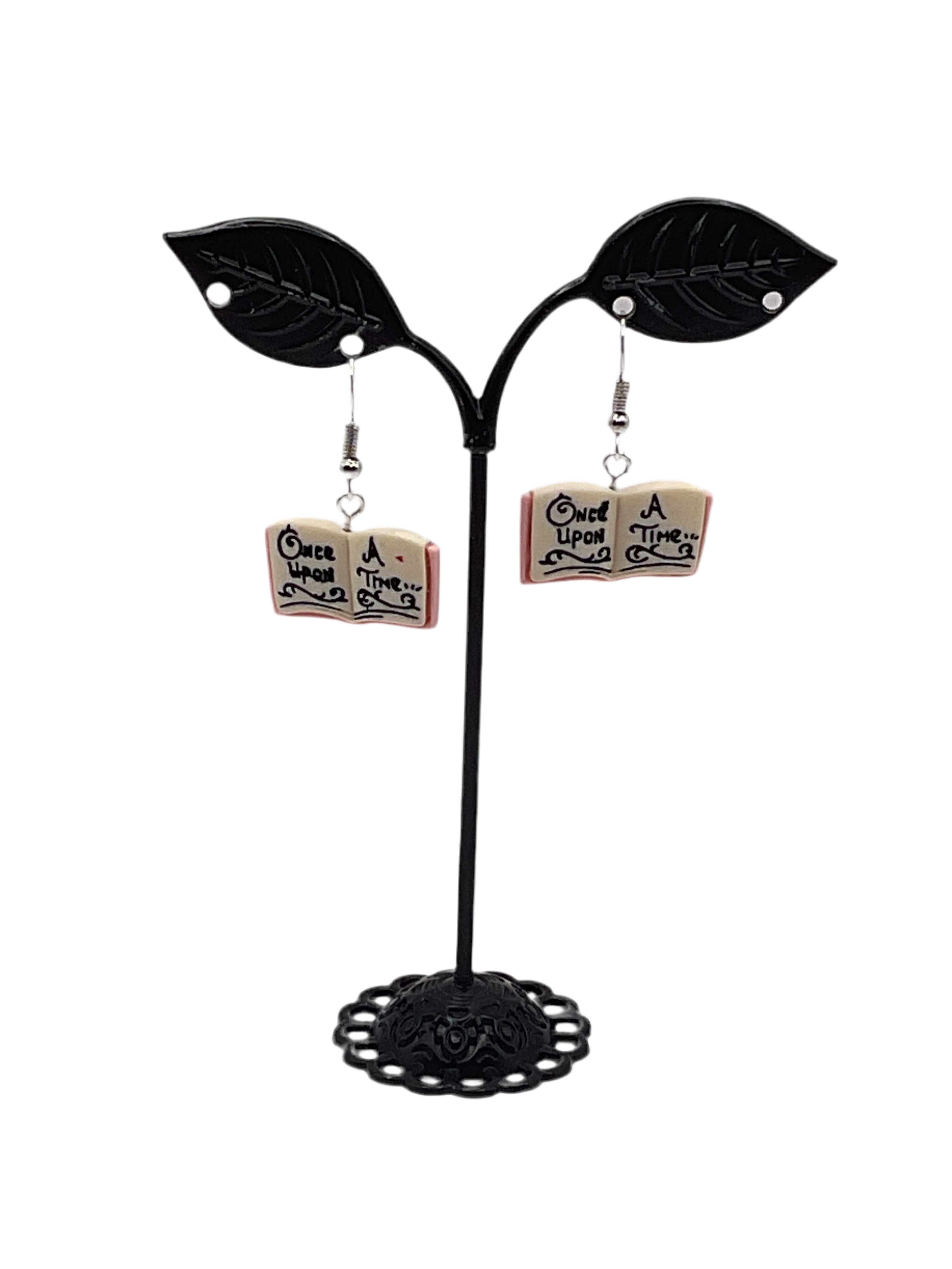 Once Upon A Time Book Earrings Main image