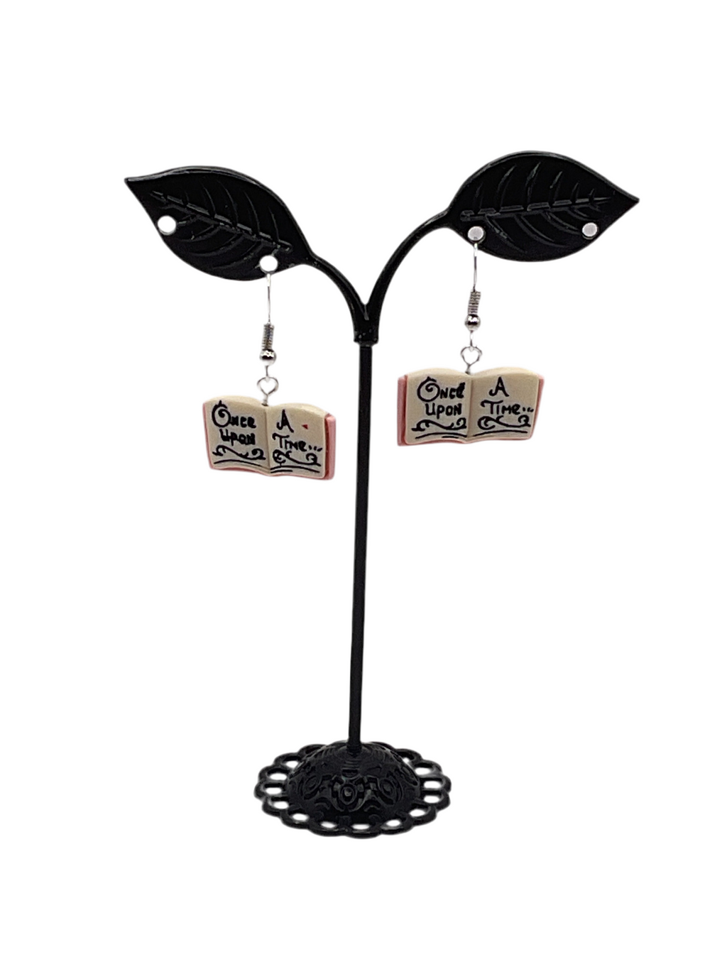 Once Upon A Time Book Earrings