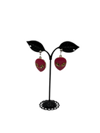 Pink Alien Earrings