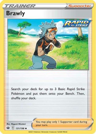 Brawly 131/198 - SWSH06 Chilling Reign Reverse Holofoil Main image