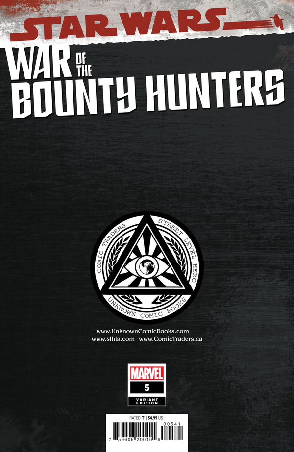 Star Wars War Bounty Hunters #5 (Of 5) Unknown Comics Gerald Parel Exclusive Var (10/06/2021)(10/13/2021) - Collectors World Toys