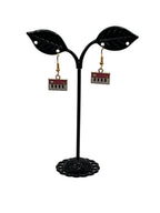 Musical instruments and note earrings