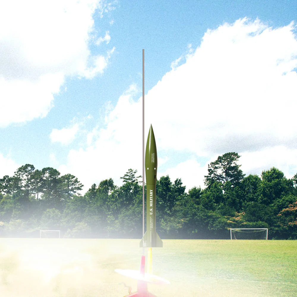 ESTES Mini Honest John Rocket-Building Kit, Intermediate Flying-Rocket-Model Kit for Ages 10+