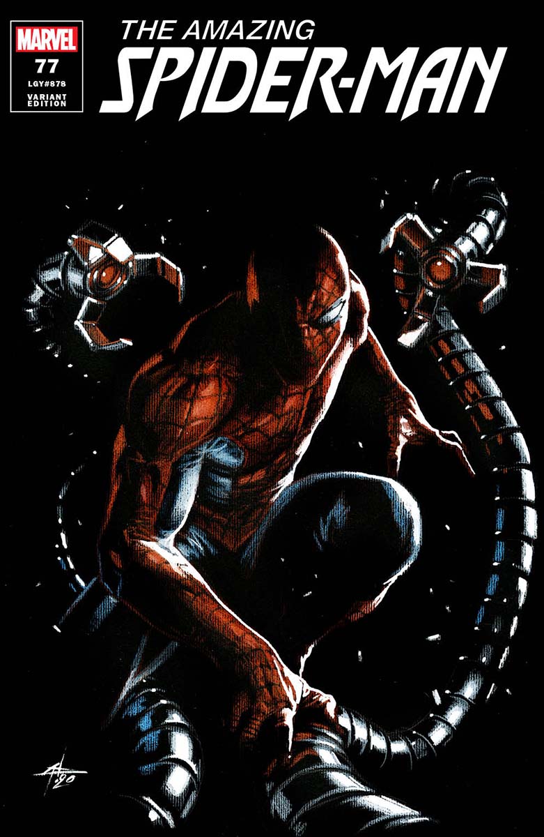 Amazing Spider-Man #77 Unknown Comics Gabriele Dell'Otto Exclusive Var (10/27/2021) - Collectors World Toys Main image