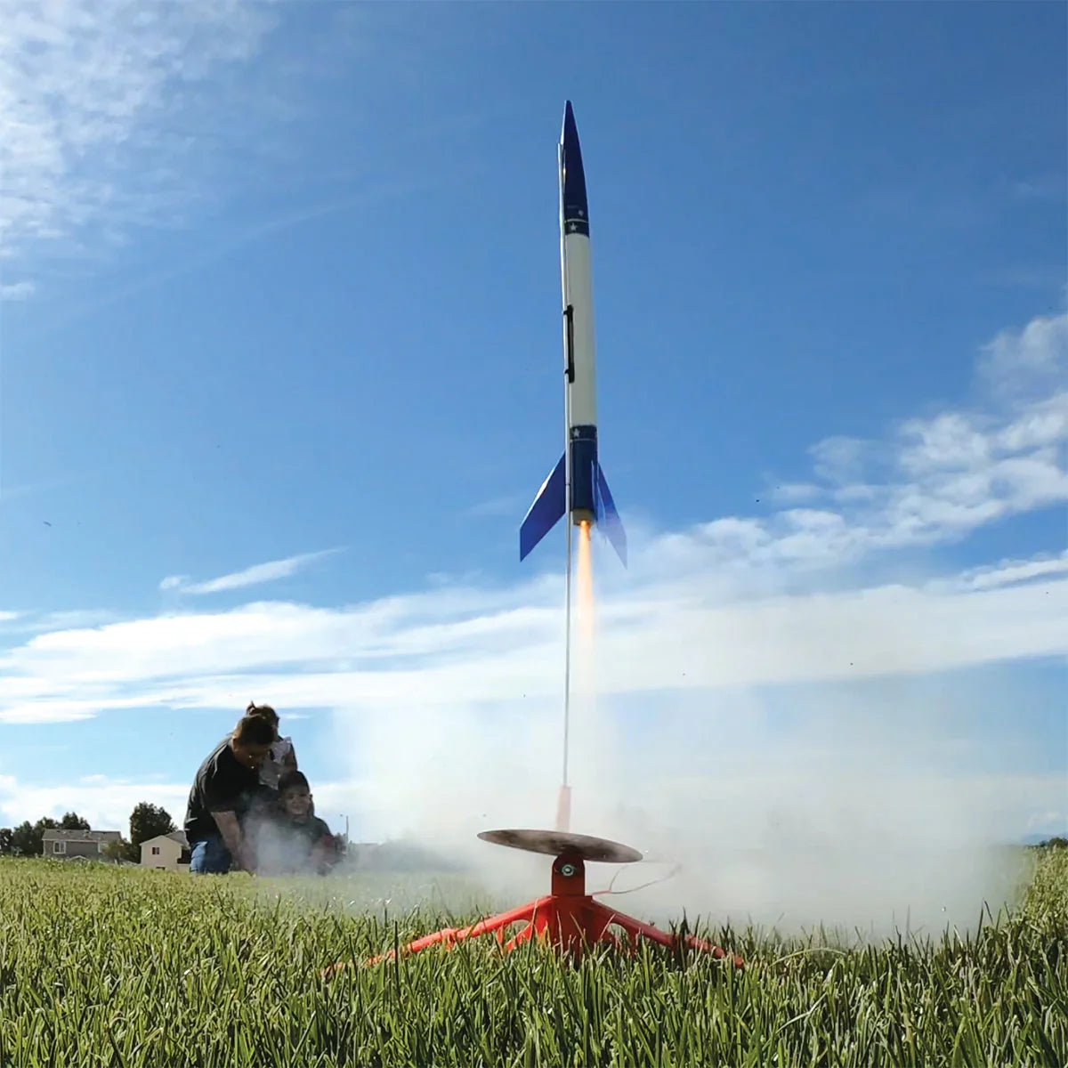 ESTES Athena X Starter Set Rocket-Building Kit, Beginner Flying-Rocket-Model Kit for Ages 10+